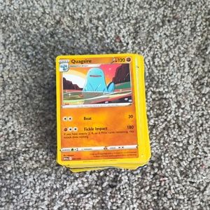 Random Pokémon Card Stack